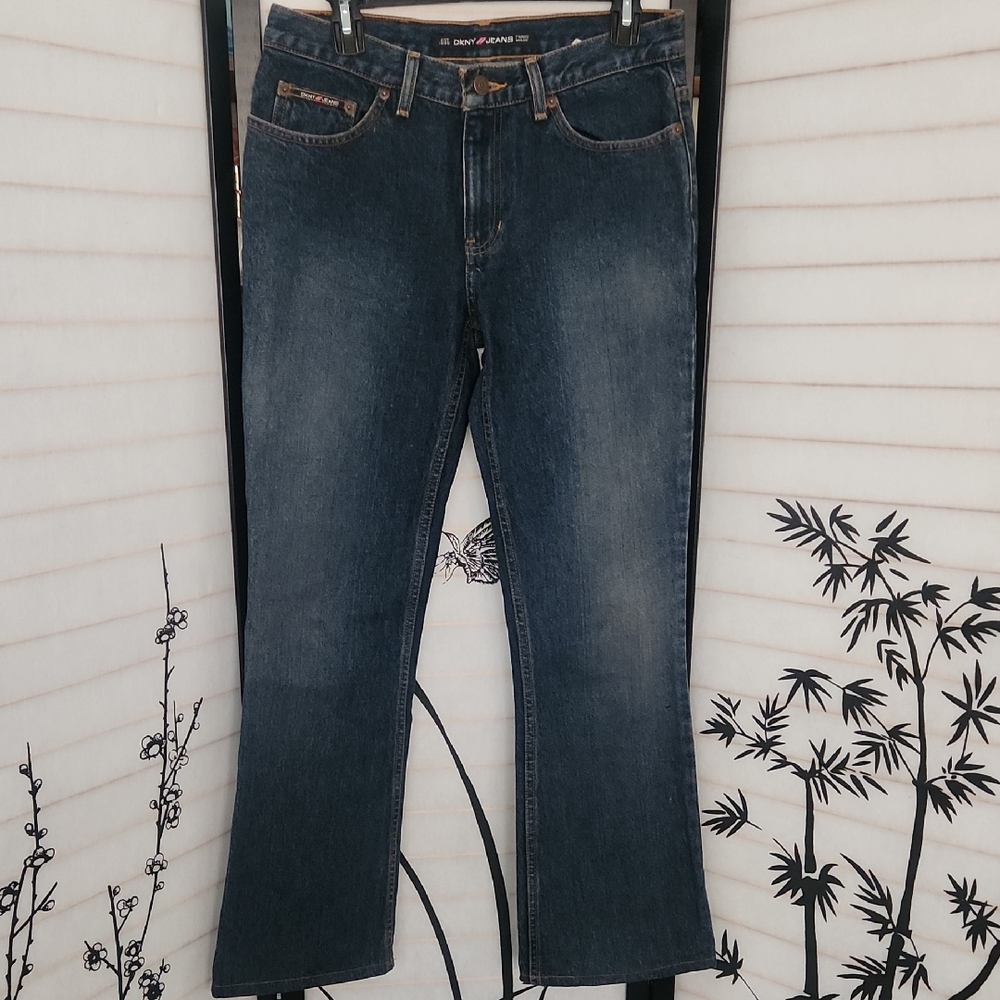 Women's DKNY Boot Cut Blue Jeans